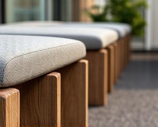 Mobilier bureau matériaux recyclés